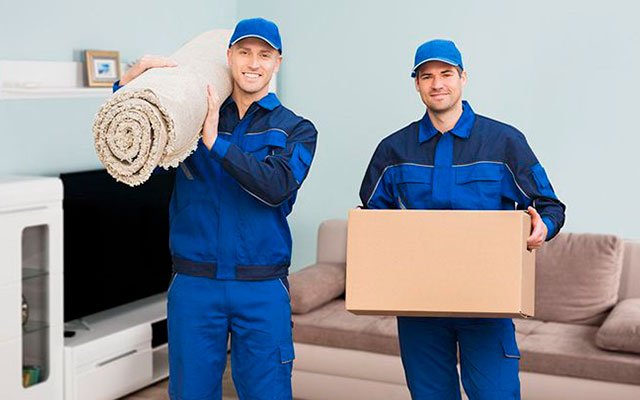 vaciado de pisos empaquetado de cosas