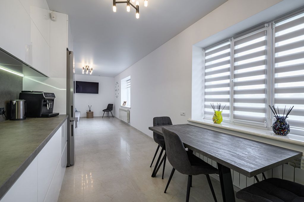 reformas integrales en sant cugat - reforma de piso tipo estudio -cocina comedor