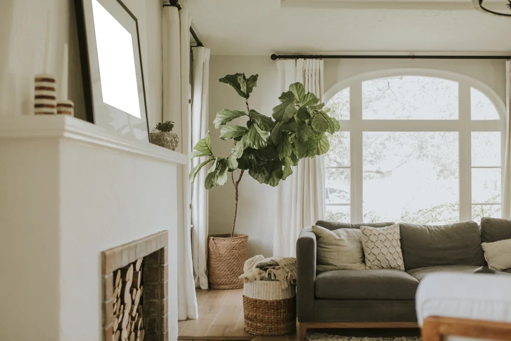 Reforma Integral en Sant Martí, sala de-estar nueva y redecorada